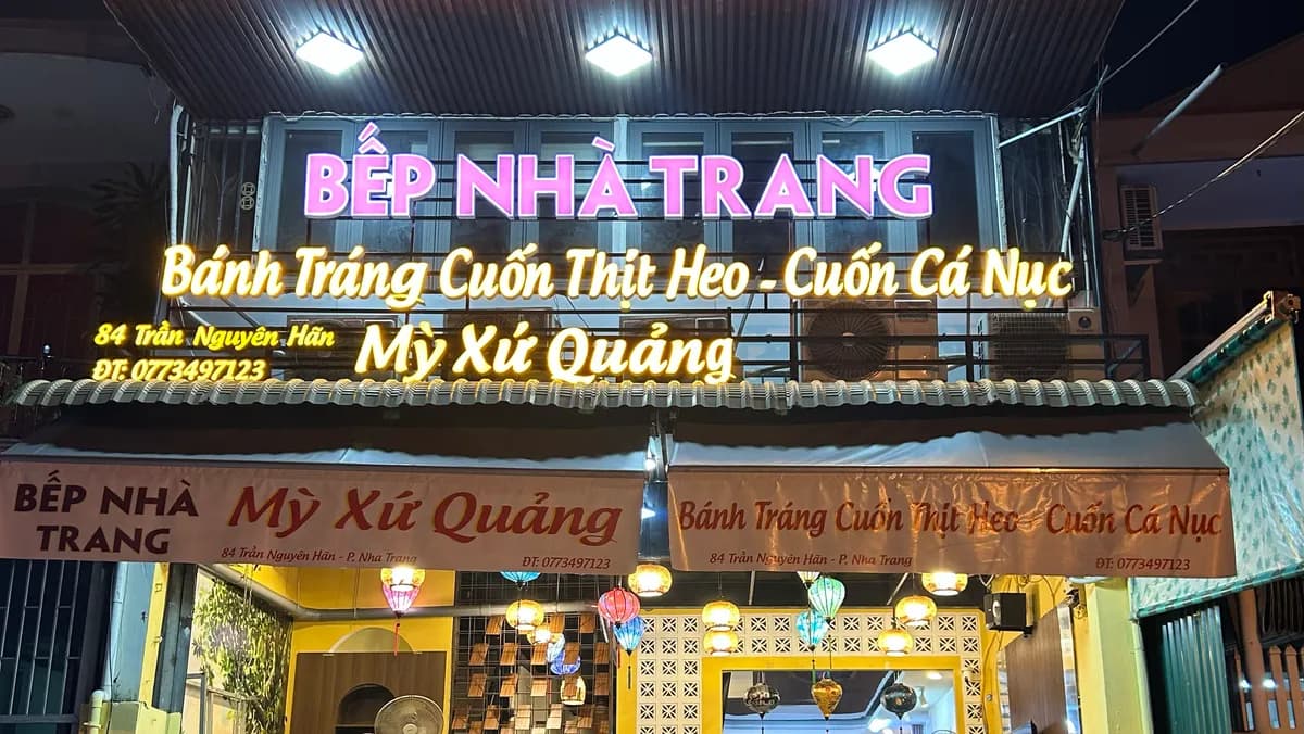 Bếp Nhà Trang