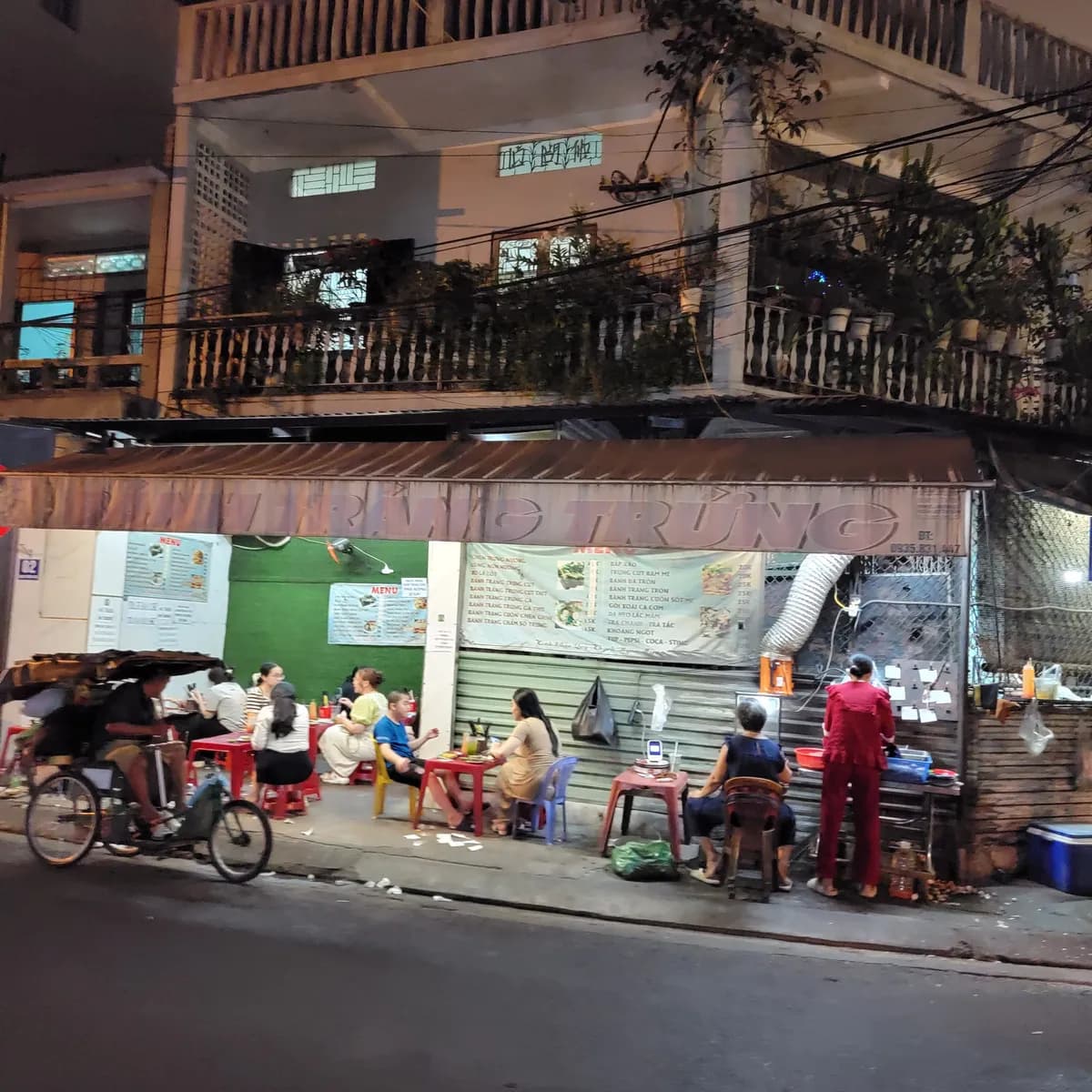 Chén Trứng Nướng - Bánh tráng nướng - Ăn vặt