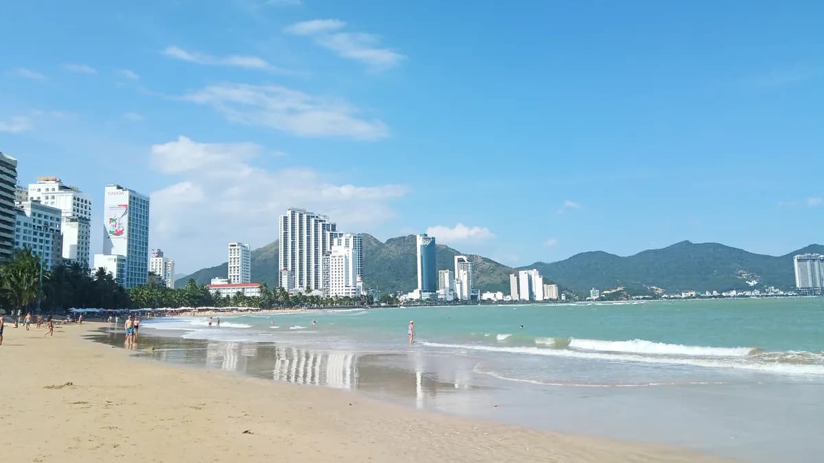 Bãi dương beach Nha trang